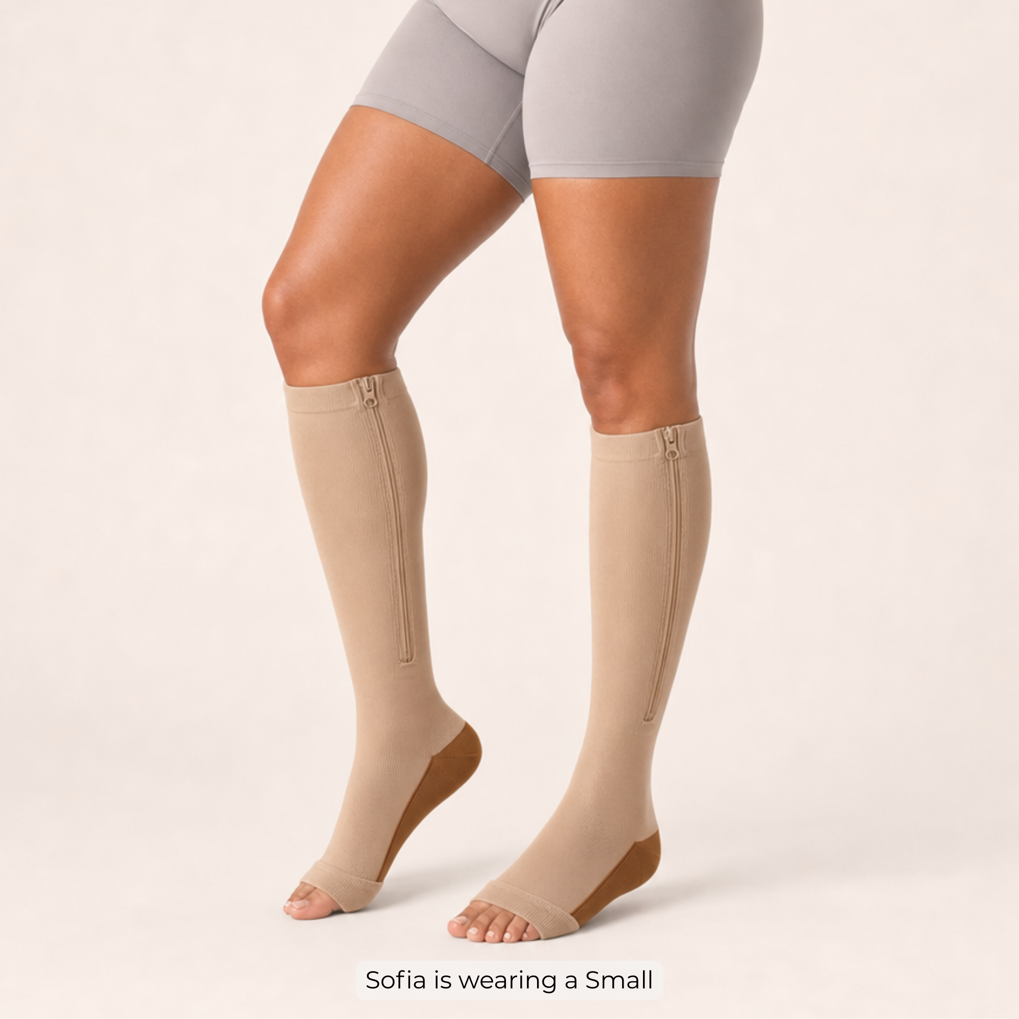 Soothee Open-Toe Compression Socks