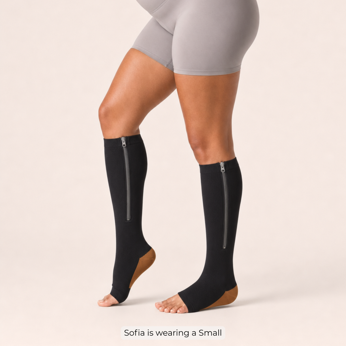 Soothee Open-Toe Compression Socks