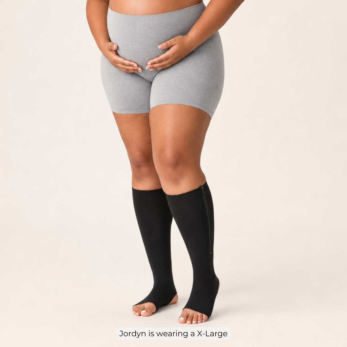 Soothee Open-Toe Compression Socks