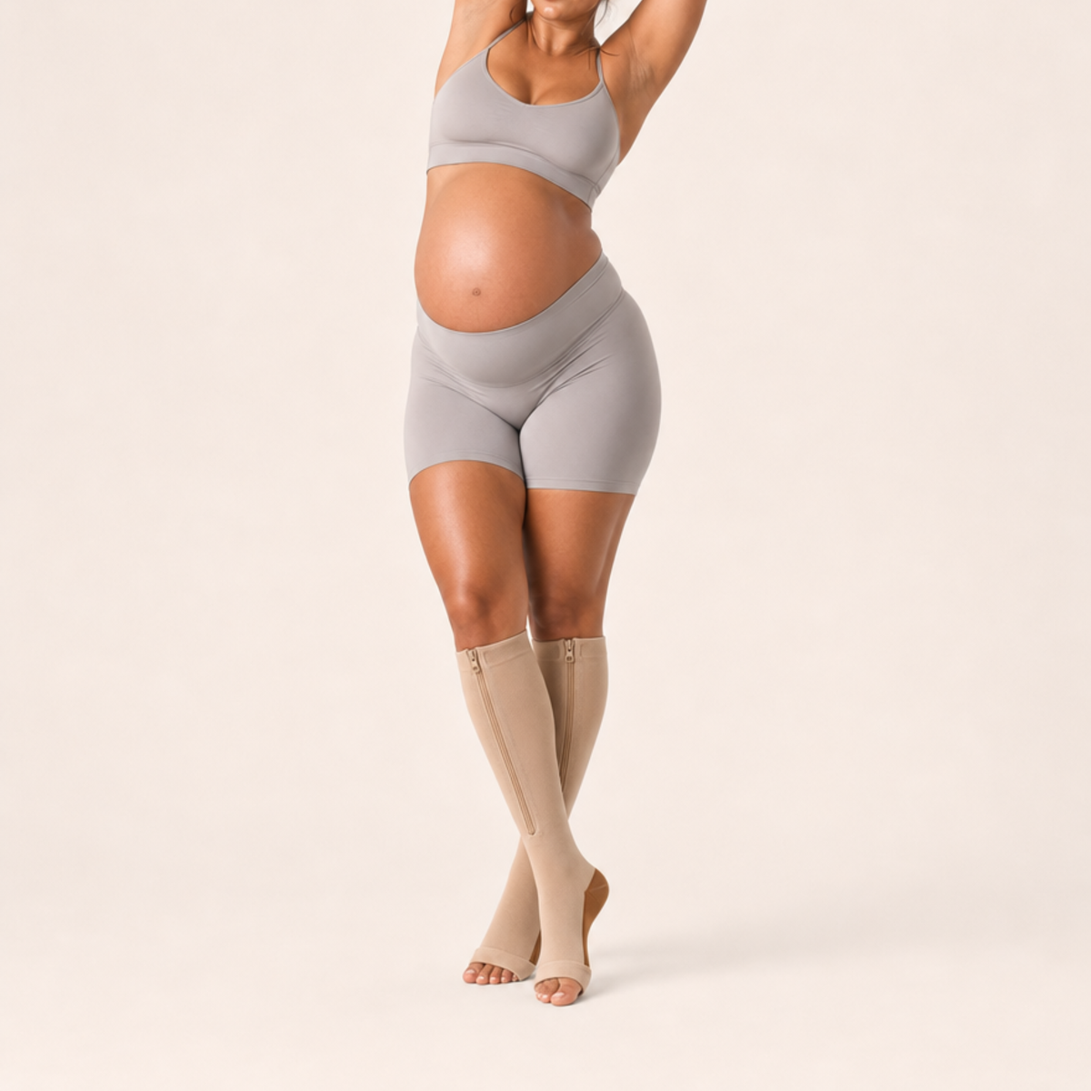Soothee Open-Toe Compression Socks