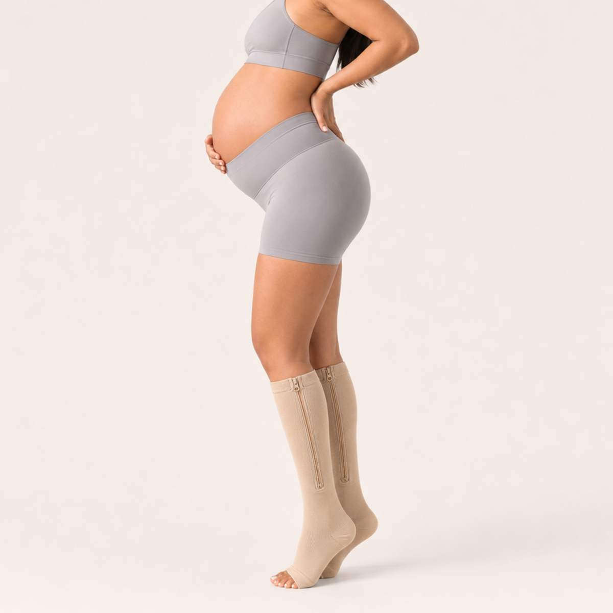 Soothee Open-Toe Compression Socks