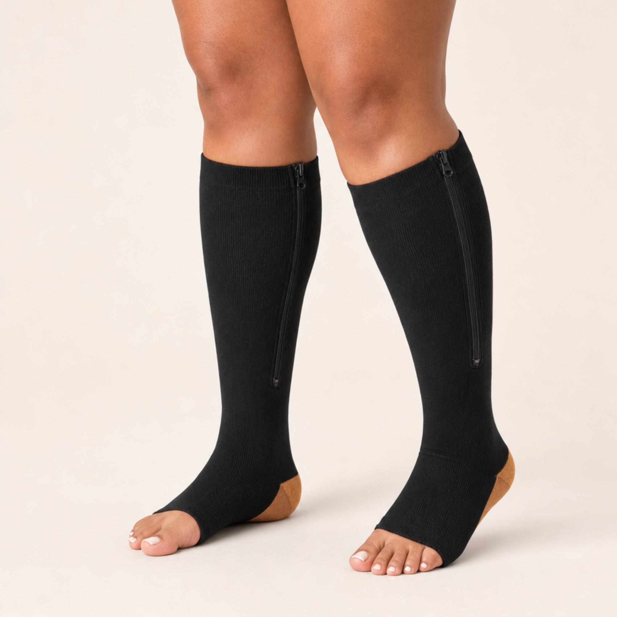 Soothee Open-Toe Compression Socks