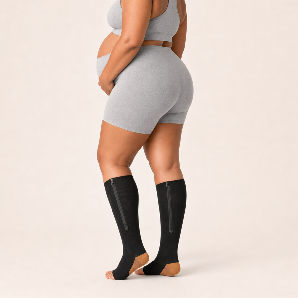 Soothee Open-Toe Compression Socks